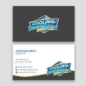 Business Card Design by Majed D for Original Air Conditioning  | Design: #35280631