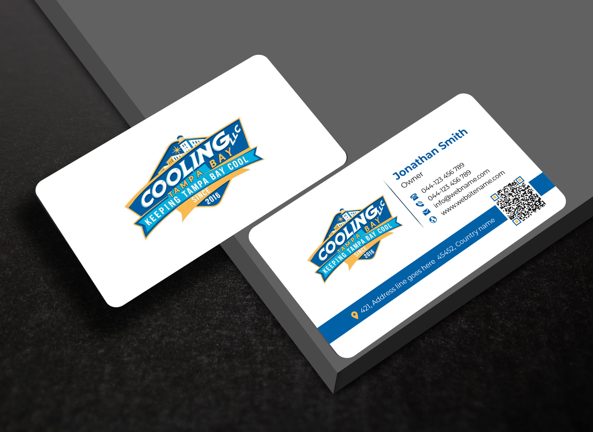 Business Card Design by freelancer75 for Original Air Conditioning  | Design #35277997