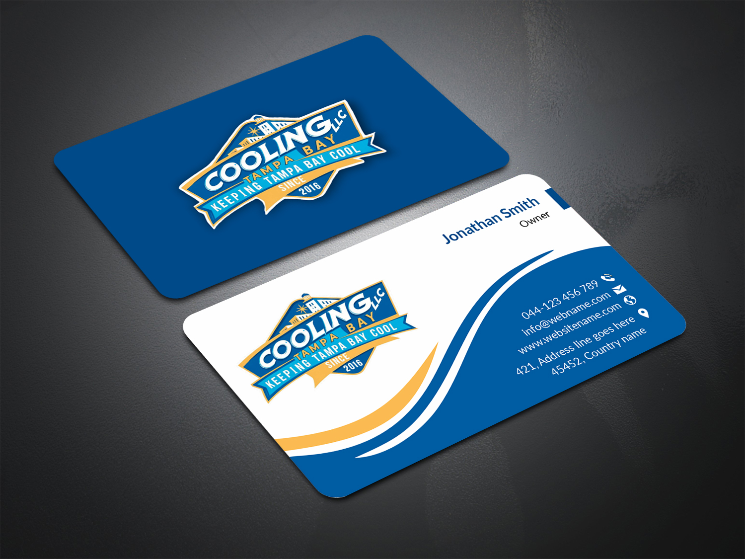 Business Card Design by freelancer75 for Original Air Conditioning  | Design #35279429