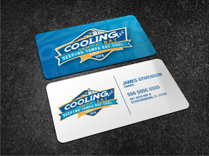 Business Card Design by Atvento Graphics for Original Air Conditioning  | Design: #35275892