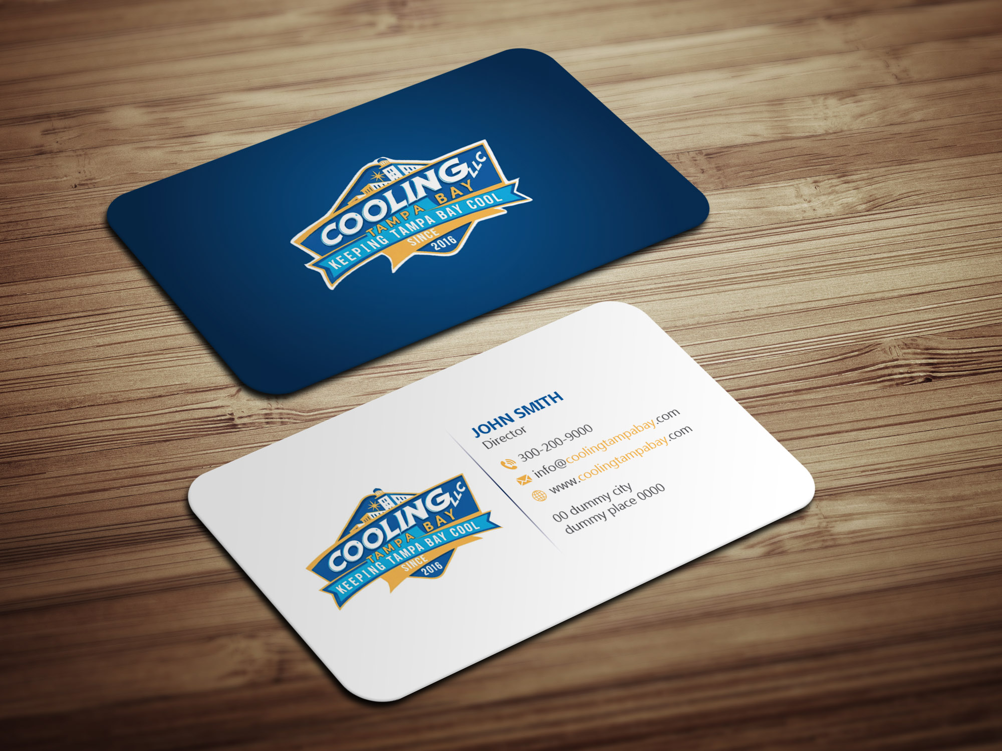 Diseño de Tarjeta de Presentación por Magic of Art para Original Air Conditioning  | Diseño #35276085