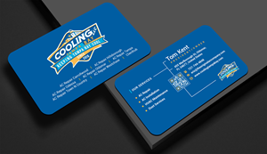 Business Card Design by Rajib Bhattacharya for Original Air Conditioning  | Design: #35282517