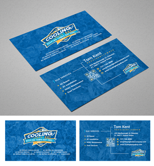 Business Card Design by Rajib Bhattacharya for Original Air Conditioning  | Design: #35288587