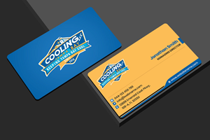 Business Card Design by rainbowmagic2017 for Original Air Conditioning  | Design: #35275653
