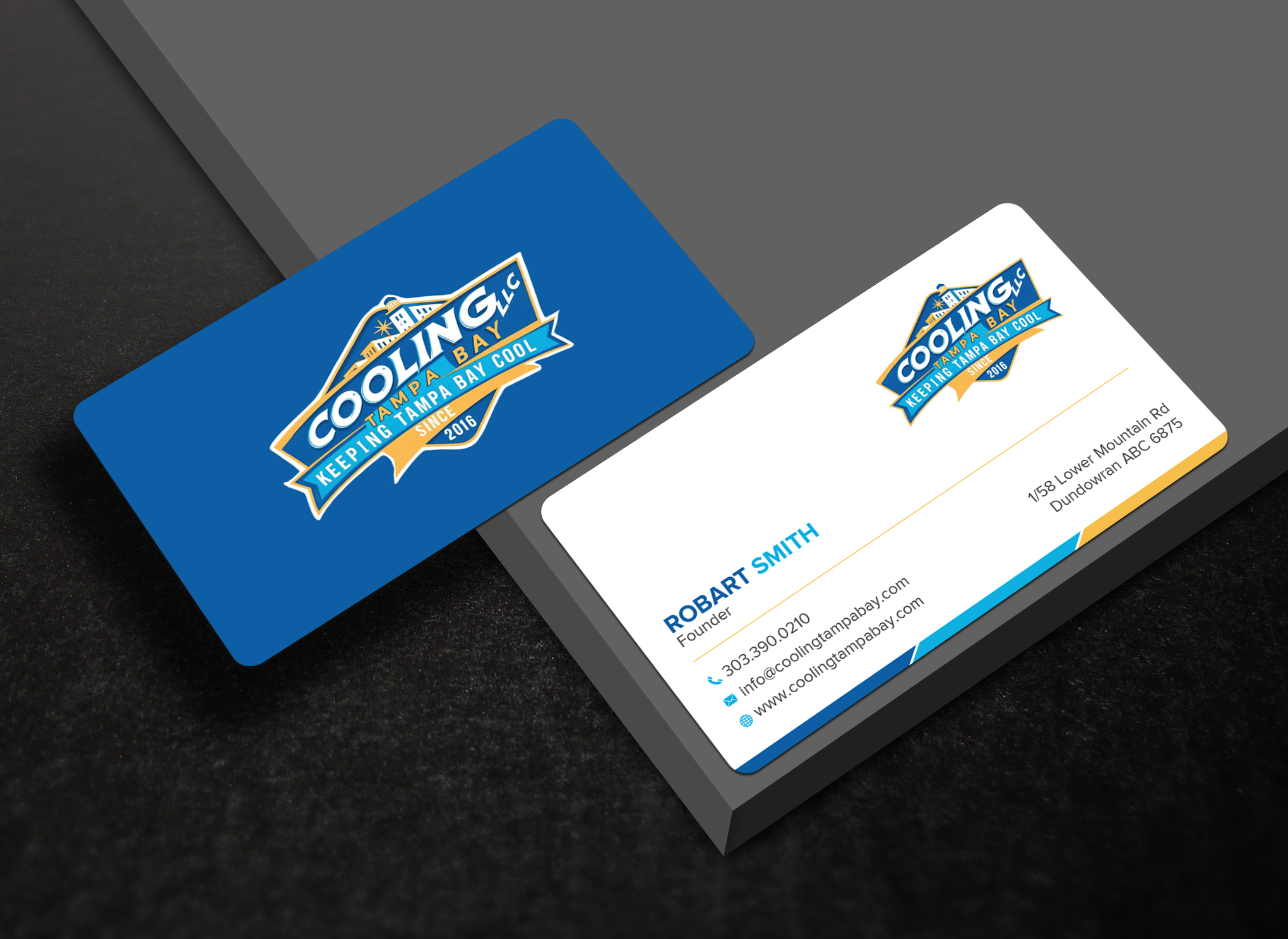 Diseño de Tarjeta de Presentación por Uttom 2 para Original Air Conditioning  | Diseño #35280241