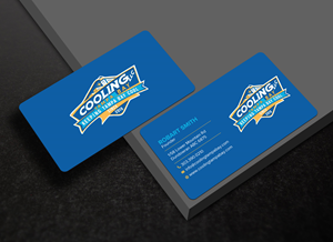 Business Card Design by Uttom 2 for Original Air Conditioning  | Design: #35280244