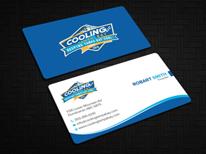 Business Card Design by Uttom 2 for Original Air Conditioning  | Design: #35280713