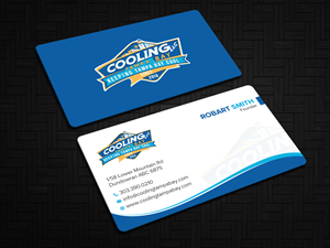 Business Card Design by Uttom 2 for Original Air Conditioning  | Design: #35280715