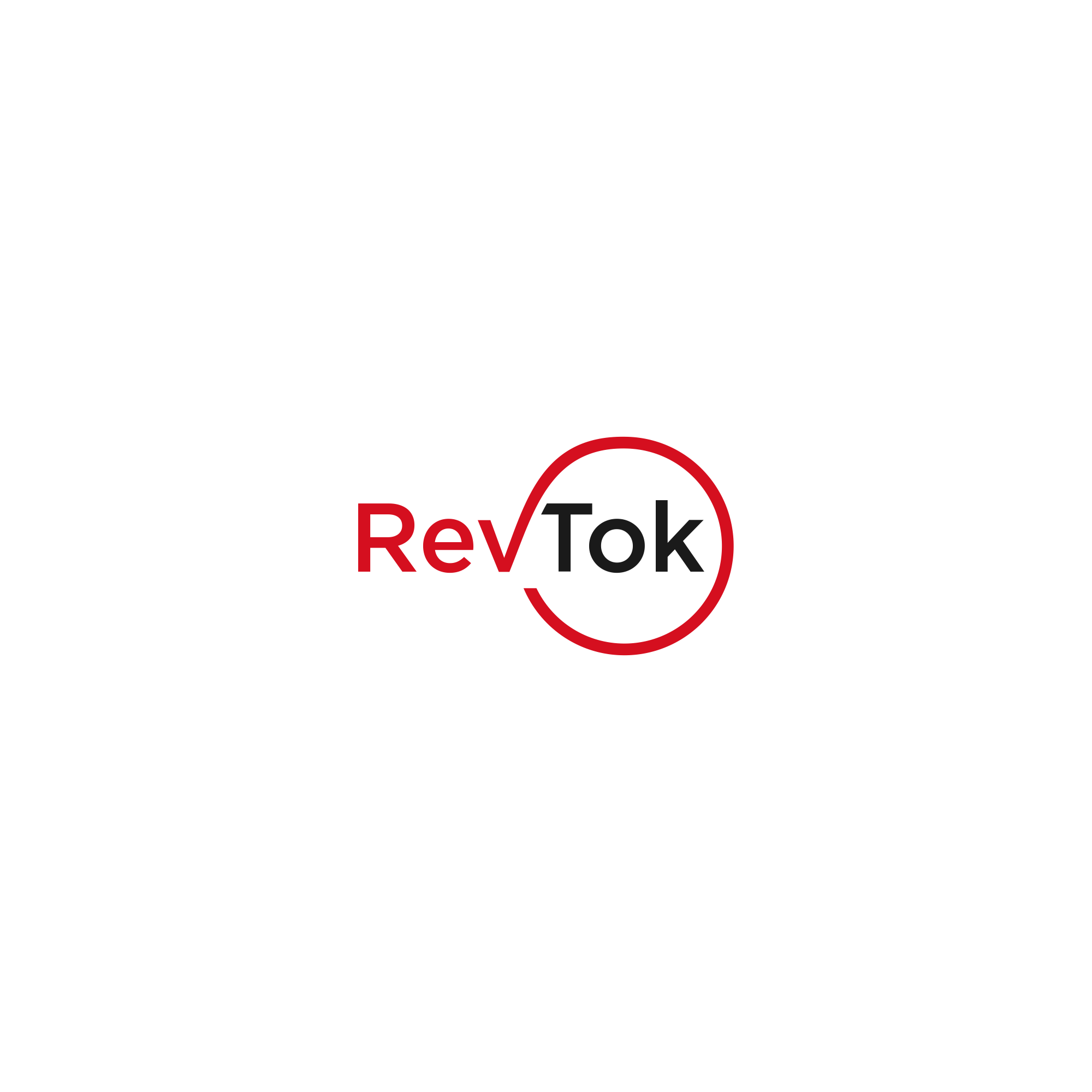 Diseño de Logo por Al ma'thur™ para RevTok | Diseño #35288115