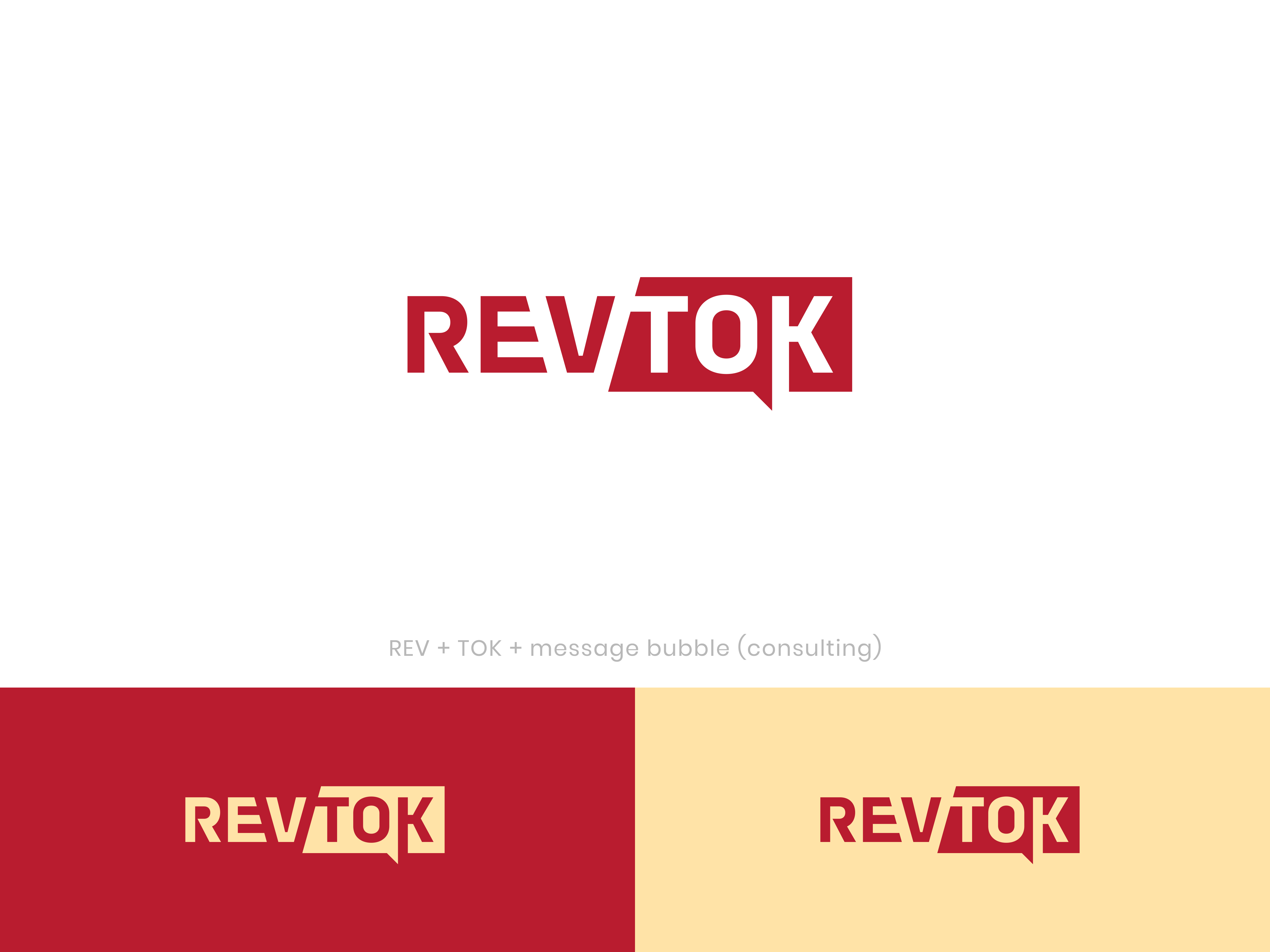 Logo Design by Ensignia for RevTok | Design #35324442