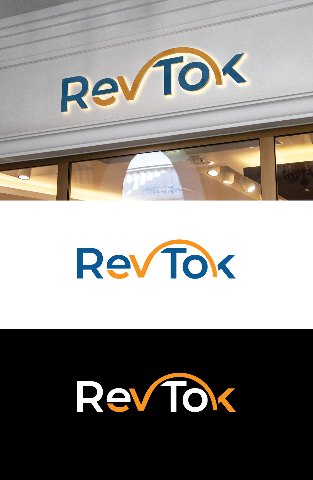 Logo Design by GTO  design for RevTok | Design #35284712