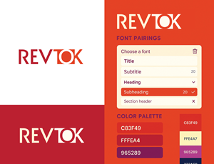 Diseño de Logo por Pilot_DesignR™ para RevTok | Diseño: #35288985