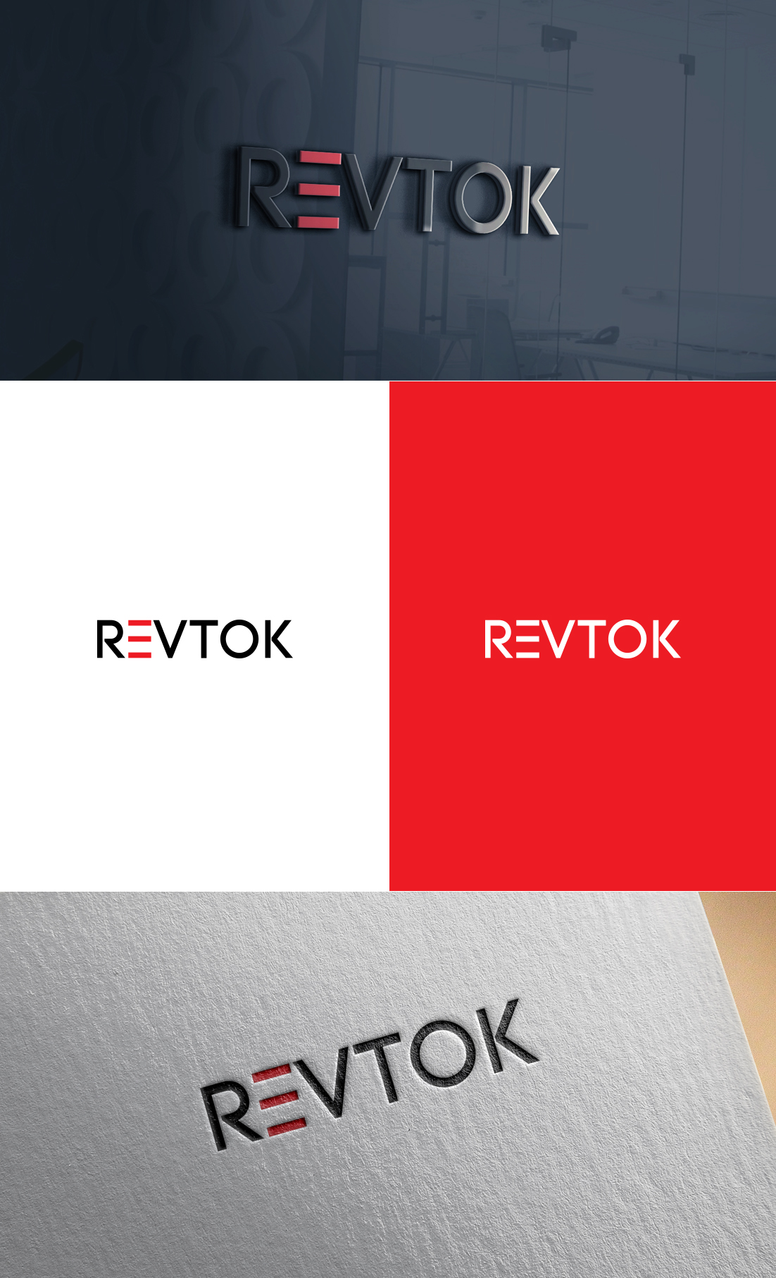 Logo Design by GLDesigns for RevTok | Design #35284008