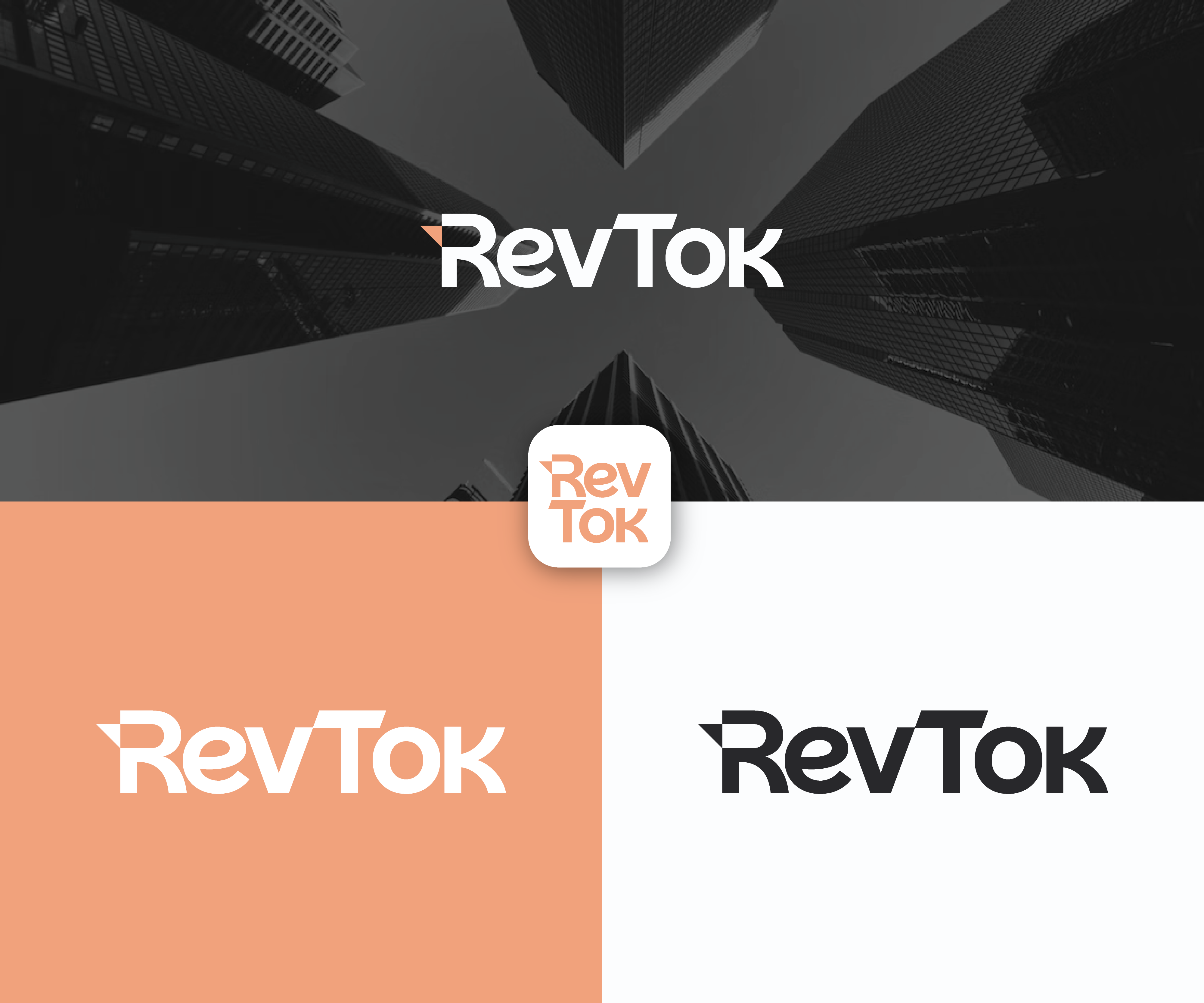 Logo Design by Zak deZign for RevTok | Design #35283961