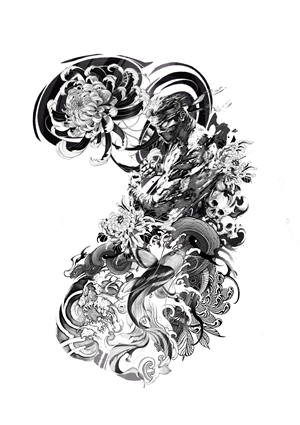 Diseño de Tatuaje por Zarina Tama para este proyecto | Diseño: #35318060