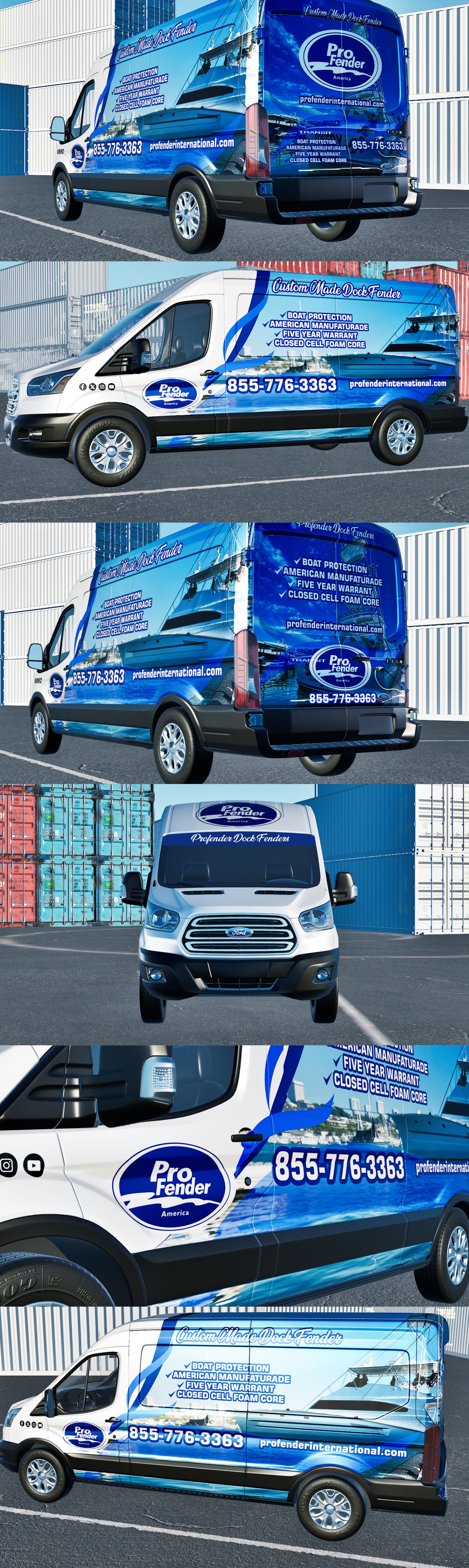 Car Wrap Design by VEDG for ProFender America Inc  | Design #35293437