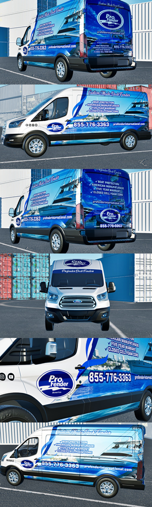 Diseño de Rotulación de Vehículo por VEDG para ProFender America Inc  | Diseño #35293437