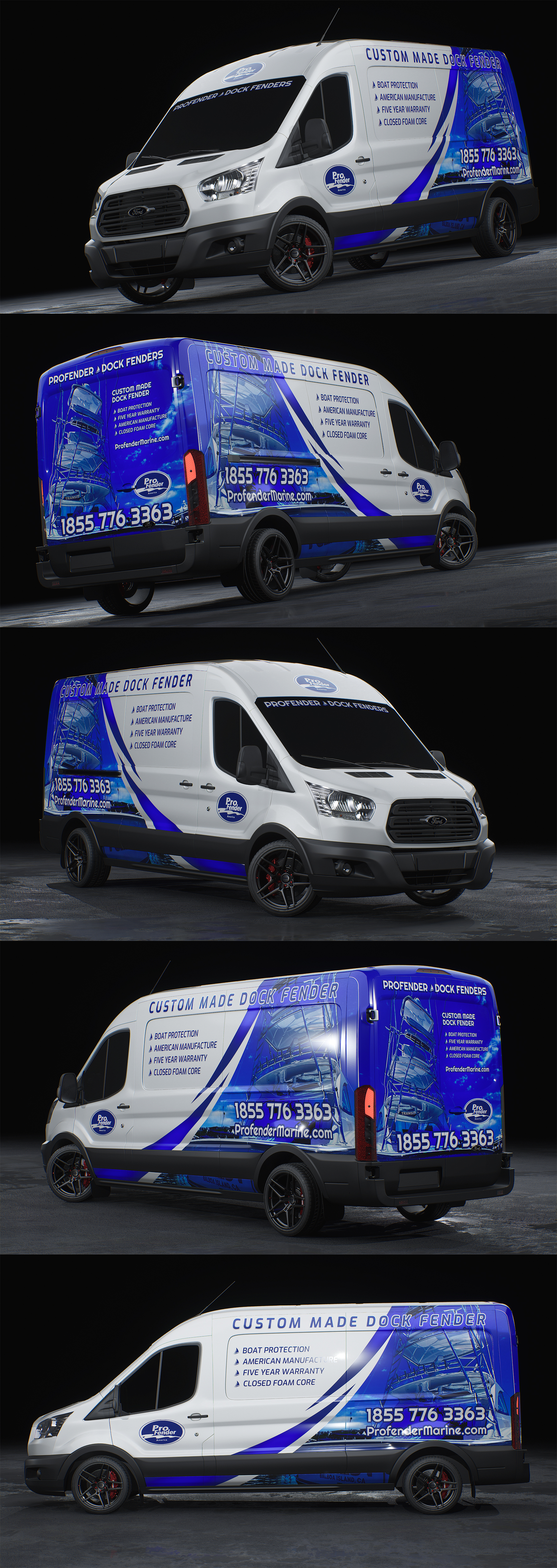 Car Wrap Design by Panji A. for ProFender America Inc  | Design #35289405