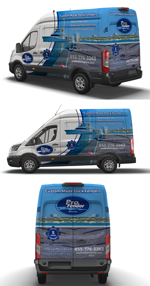 Diseño de Rotulación de Vehículo por 123graphics para ProFender America Inc  | Diseño #35294152