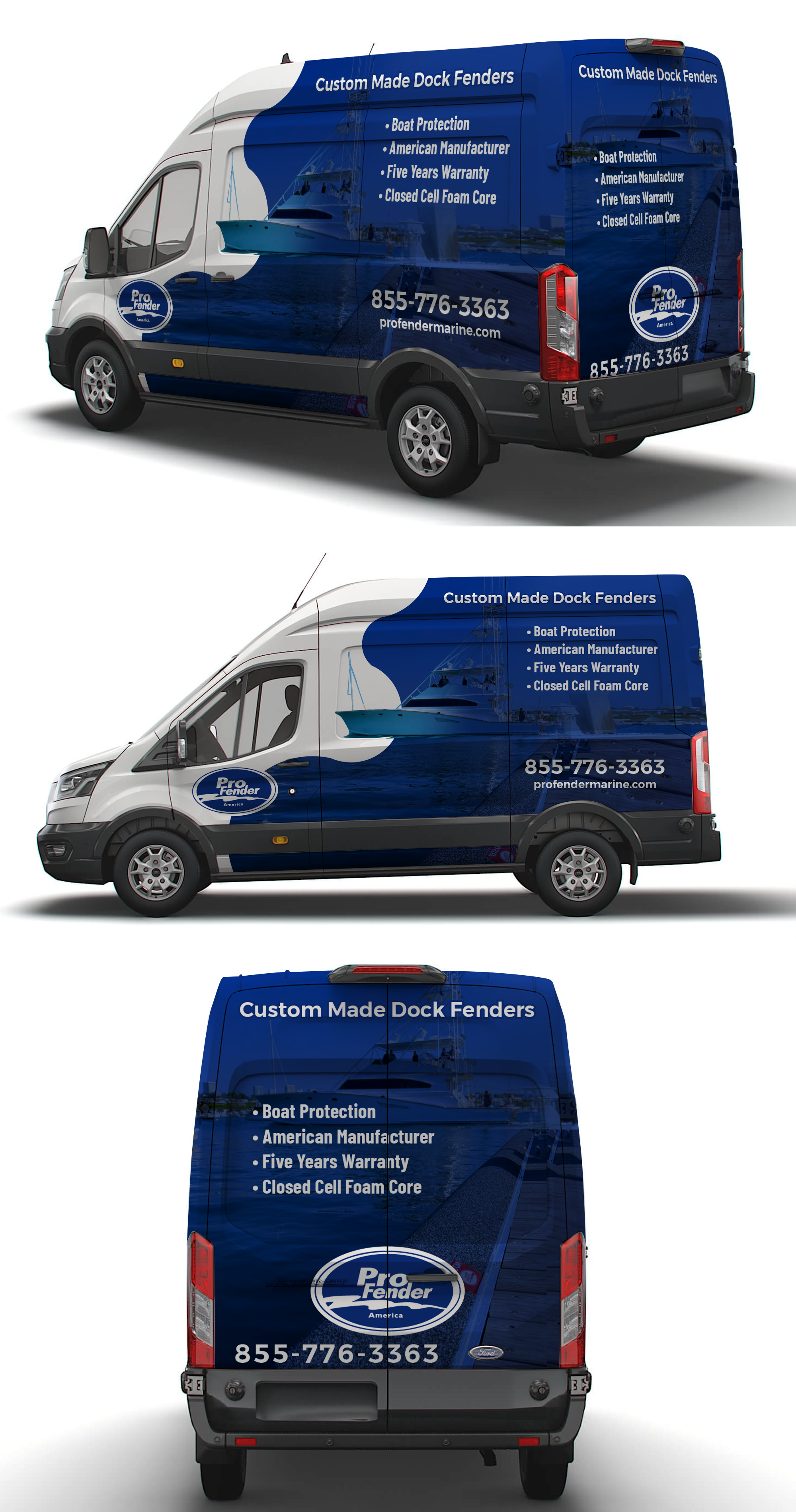 Car Wrap Design by 123graphics for ProFender America Inc  | Design #35294154