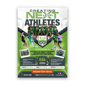 ESG Football Academy Flyer