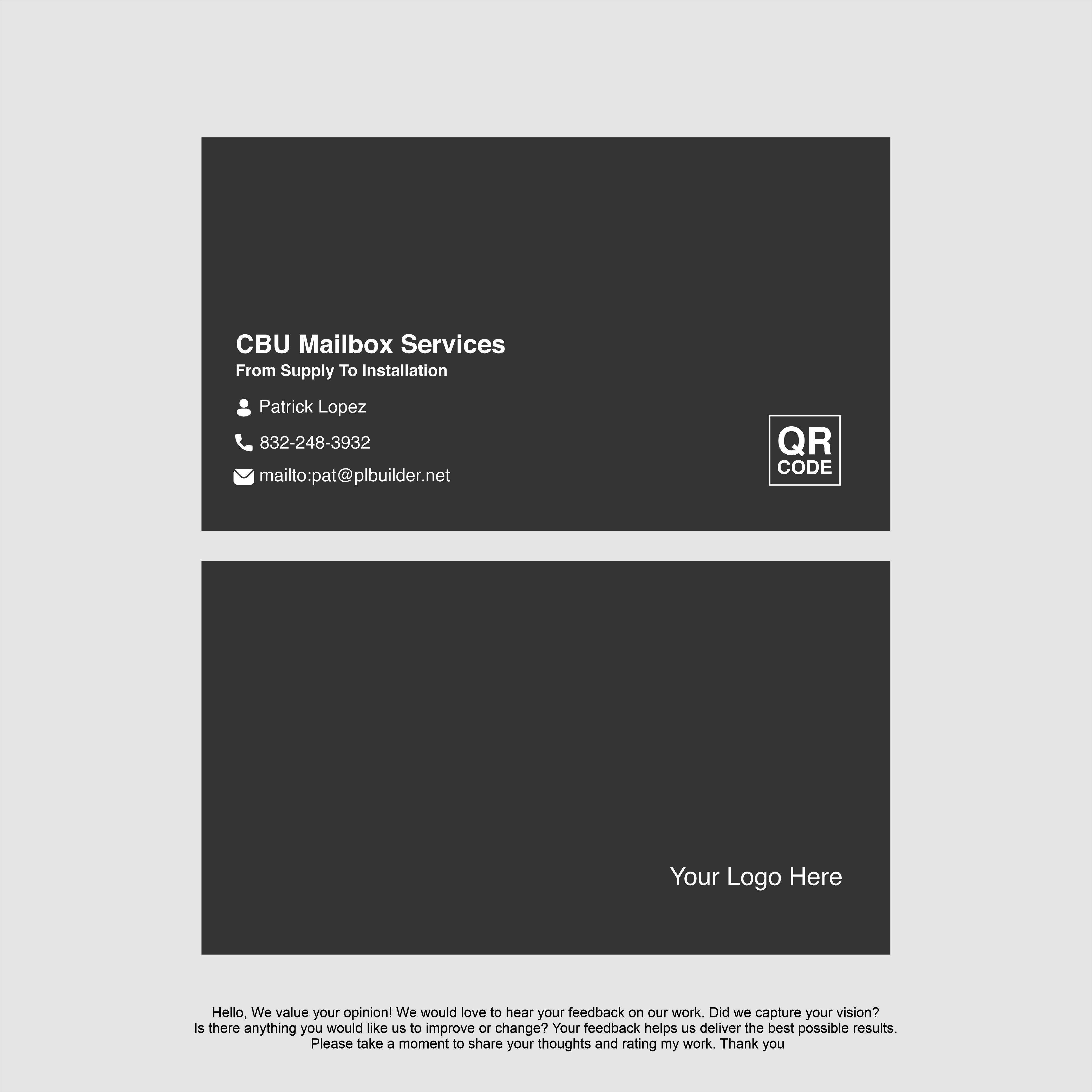 Business Card Design by SR Graphics G for this project | Design #35332199