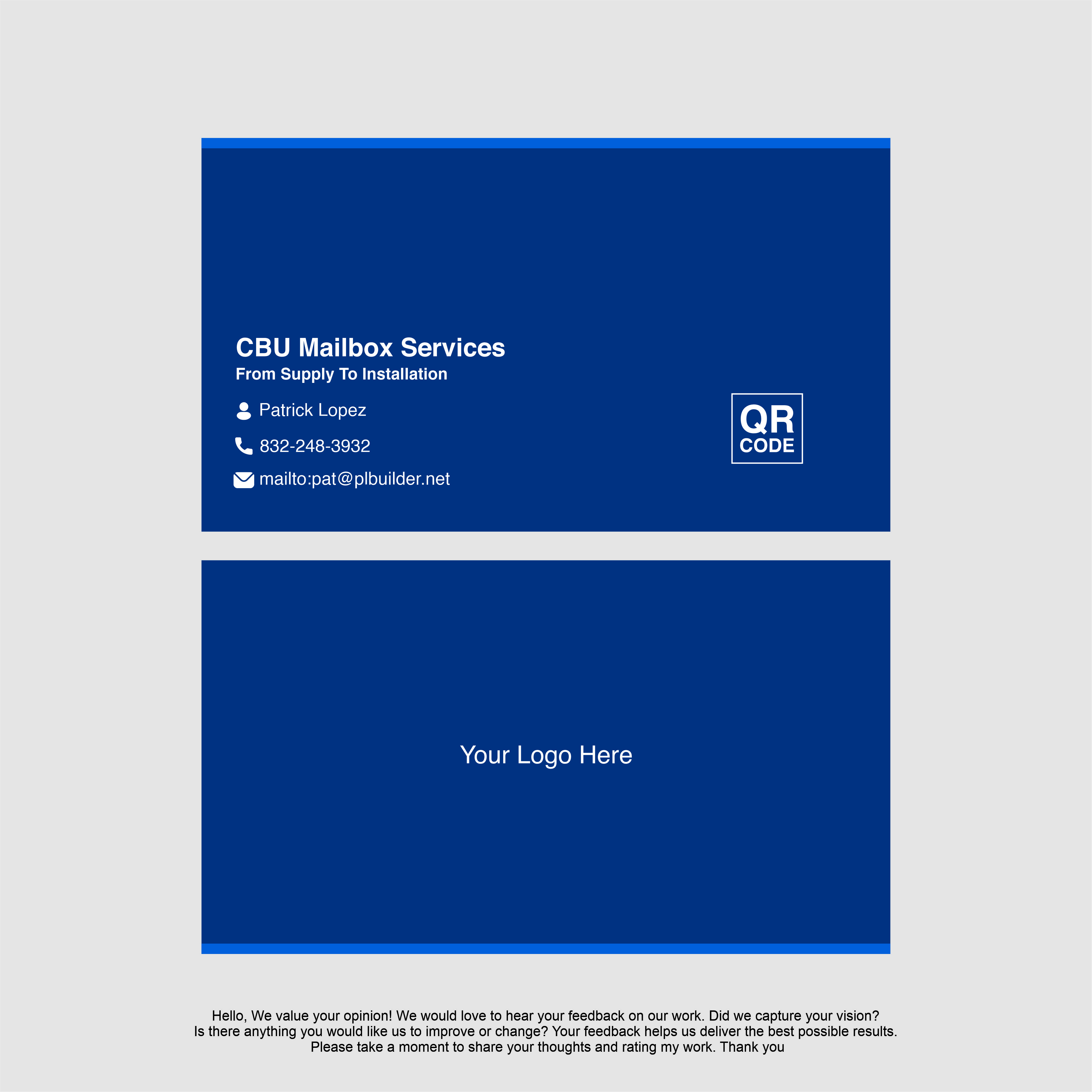 Business Card Design by SR Graphics G for this project | Design #35332202