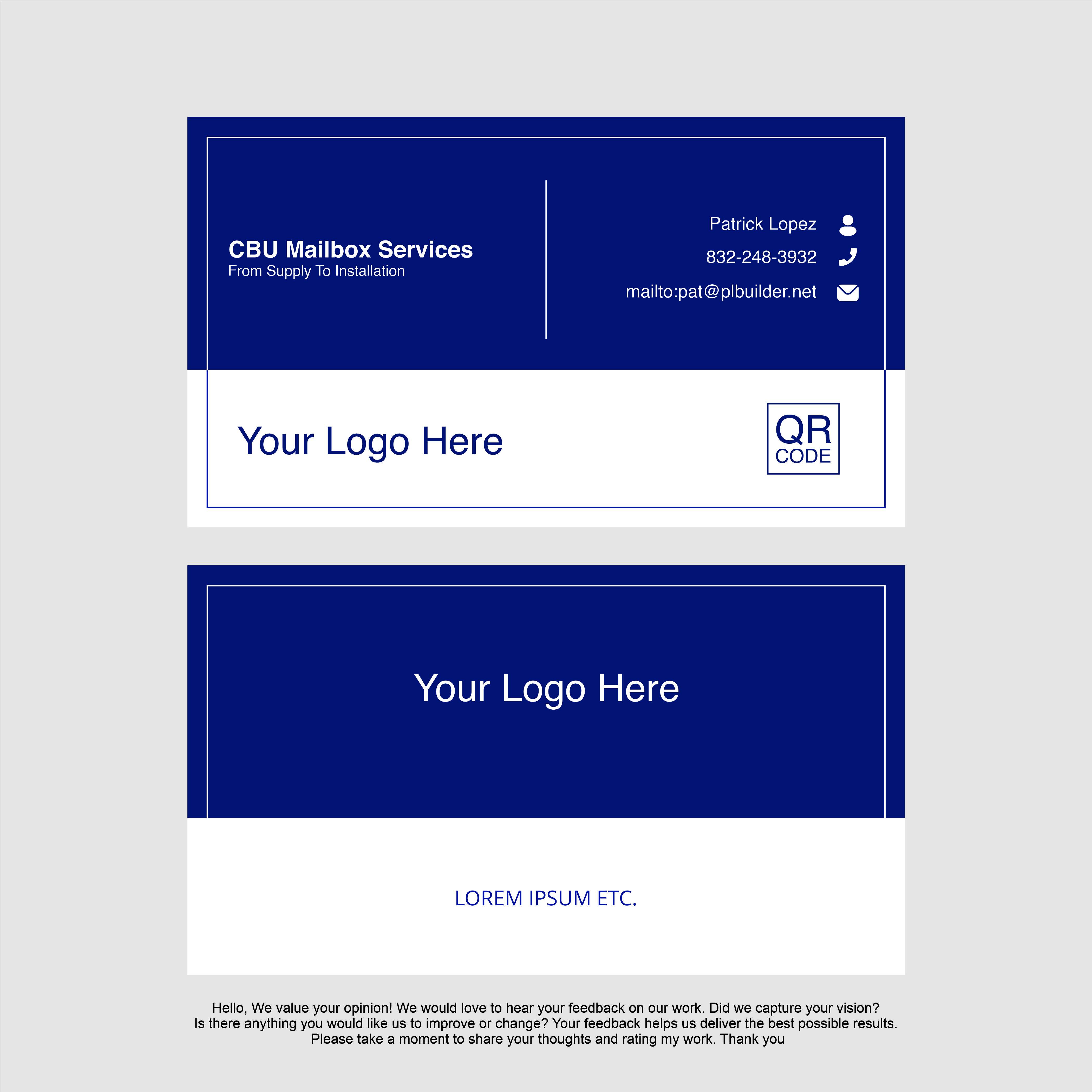 Business Card Design by SR Graphics G for this project | Design #35338286