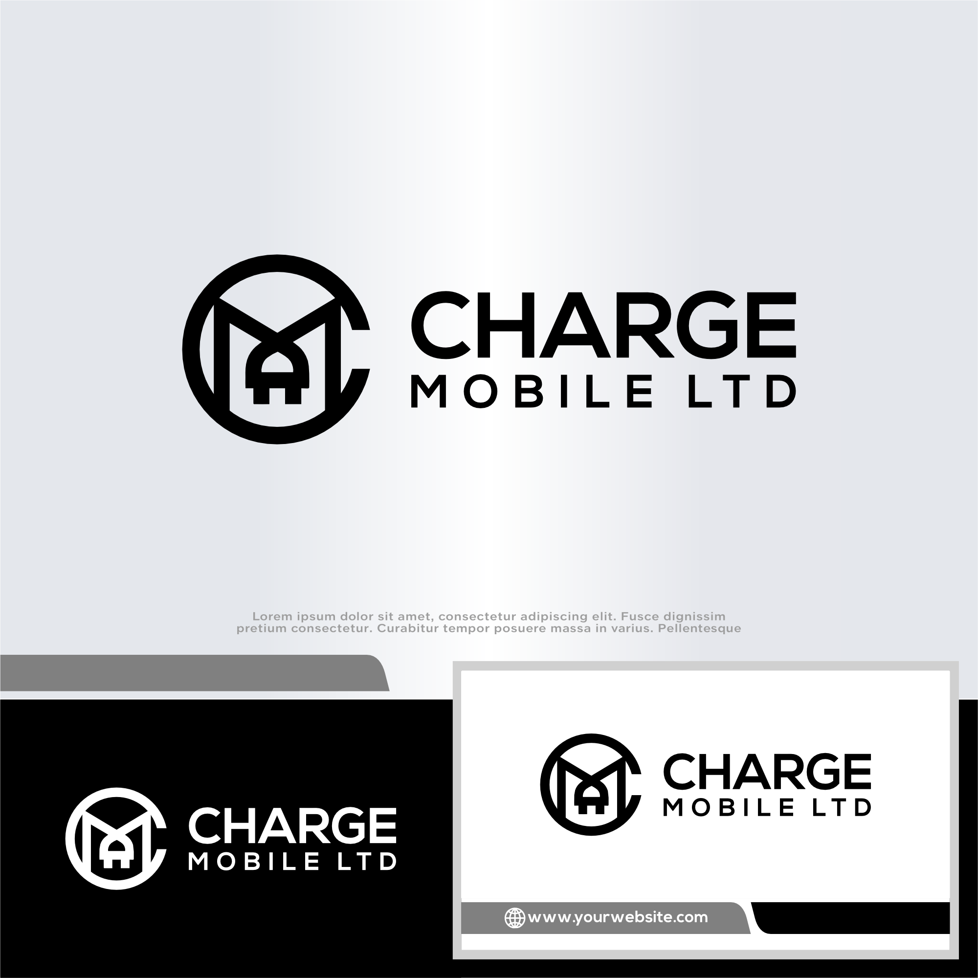 Logo Design by win it for Charge Mobile Ltd. | Design #35299061
