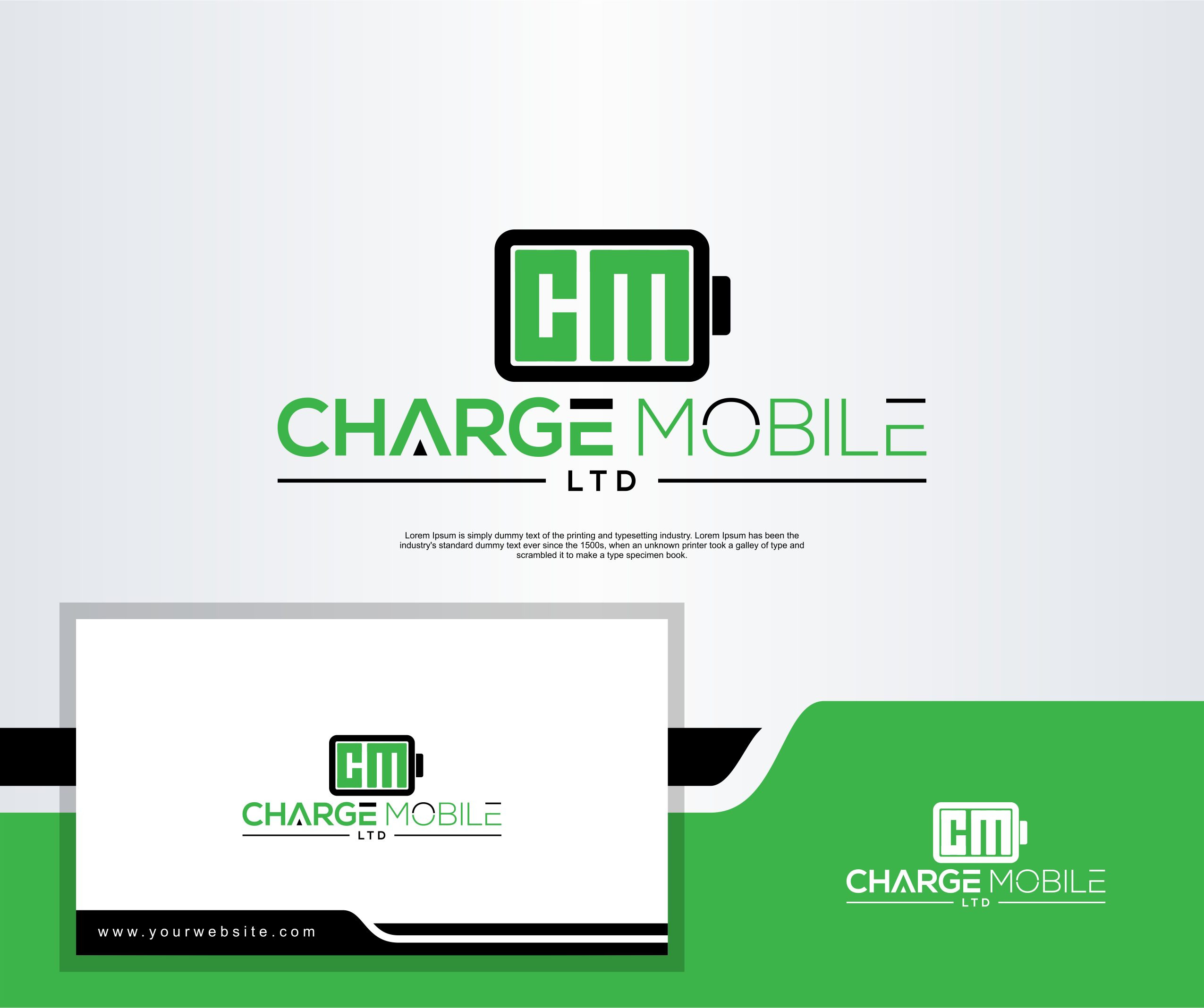Logo Design by element2 for Charge Mobile Ltd. | Design #35297035