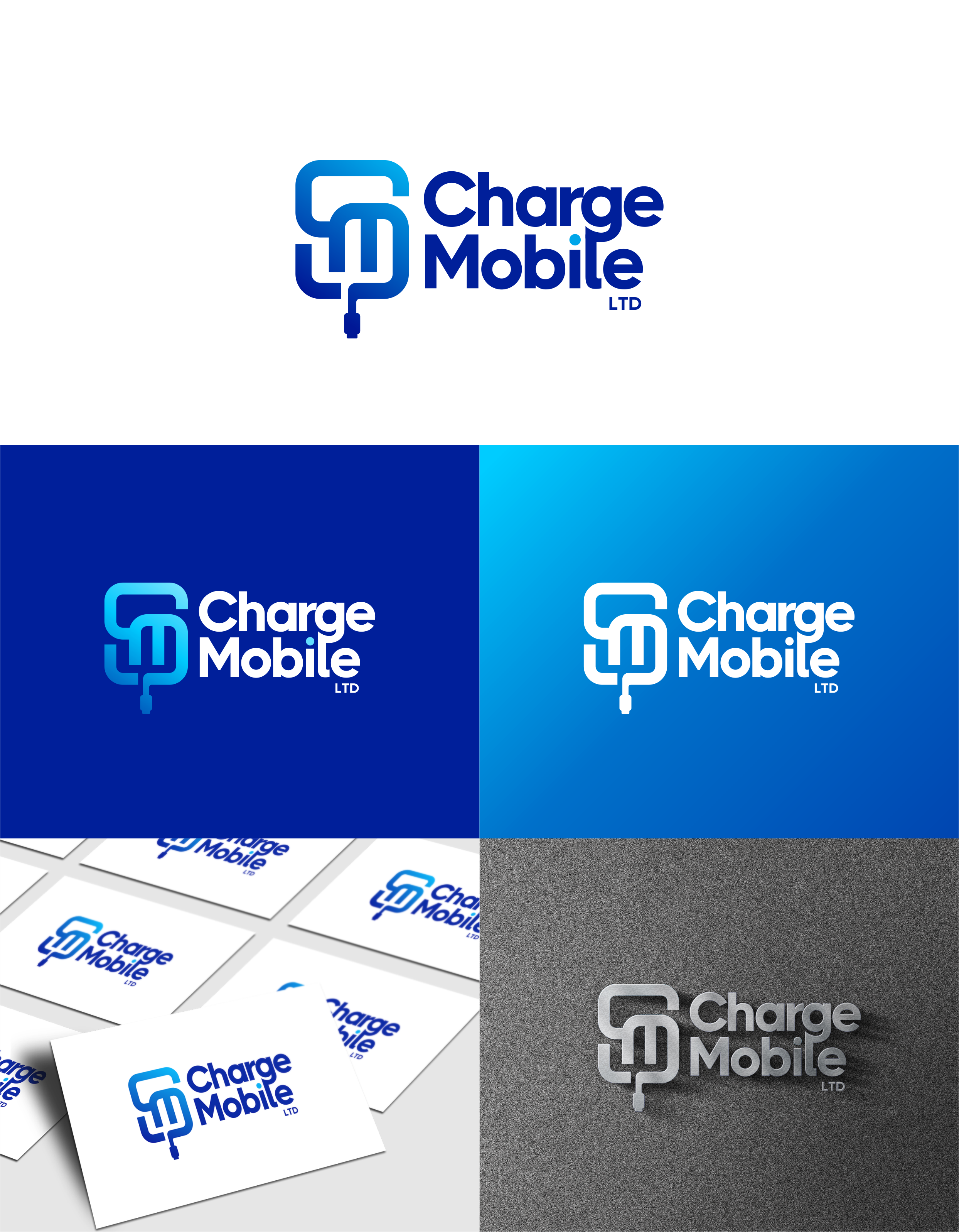Logo Design by artswolf for Charge Mobile Ltd. | Design #35338428