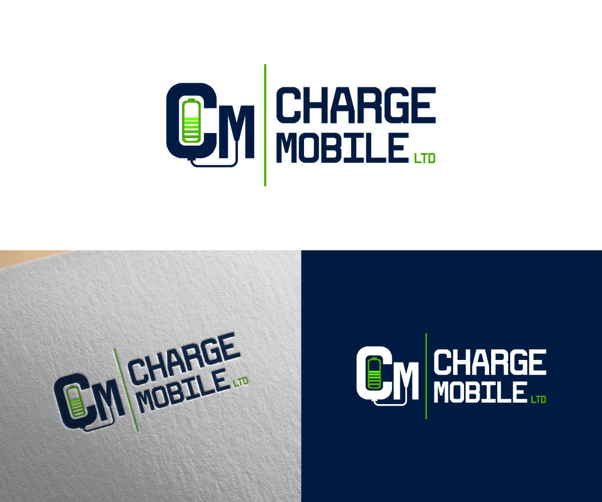 Logo Design by Ansh Design for Charge Mobile Ltd. | Design #35301156