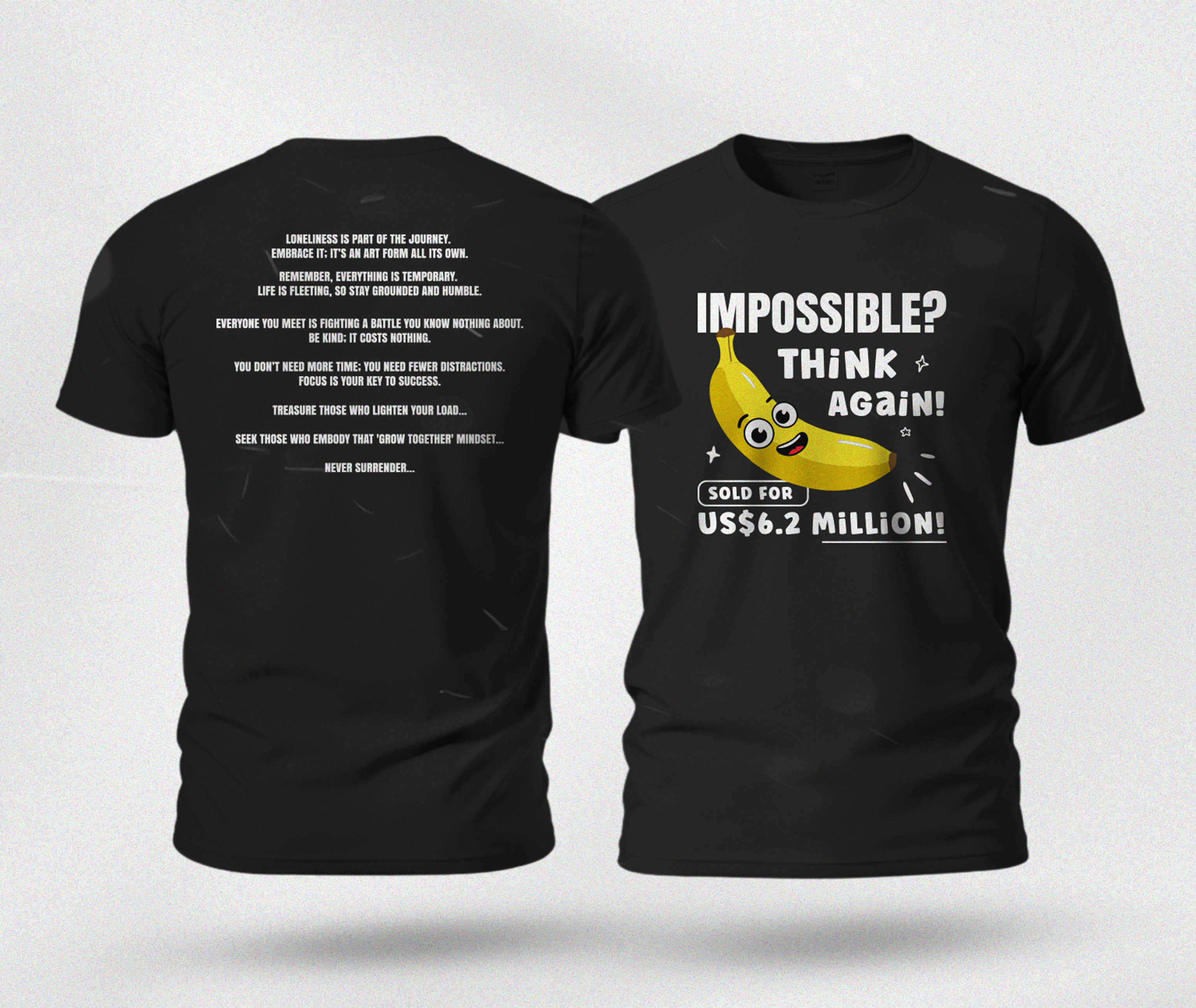 T-shirt Design by Ratul Designs for UBEQMEN MIRACLES LLC | Design #35299825