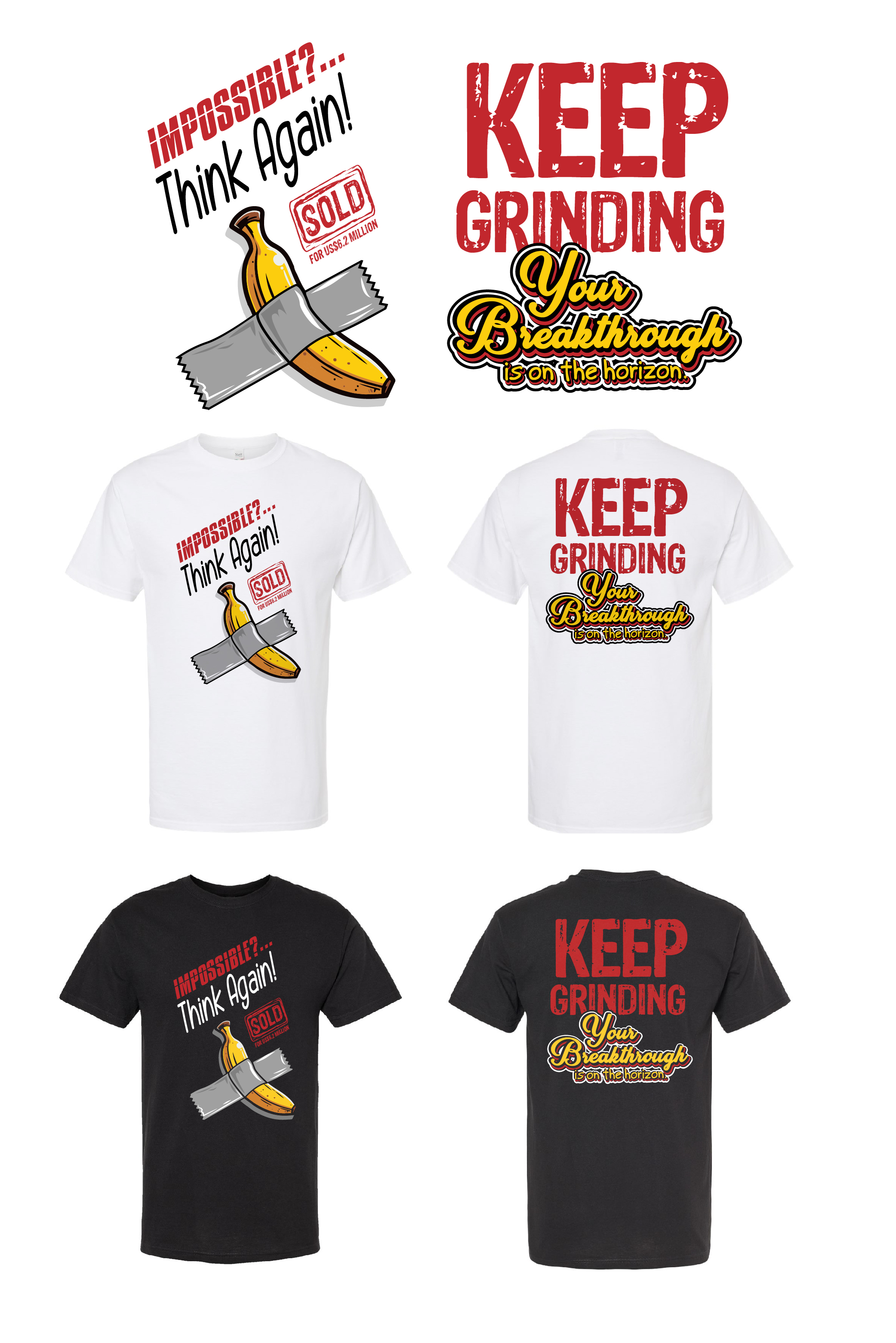 T-shirt Design by KickArt for UBEQMEN MIRACLES LLC | Design #35327884