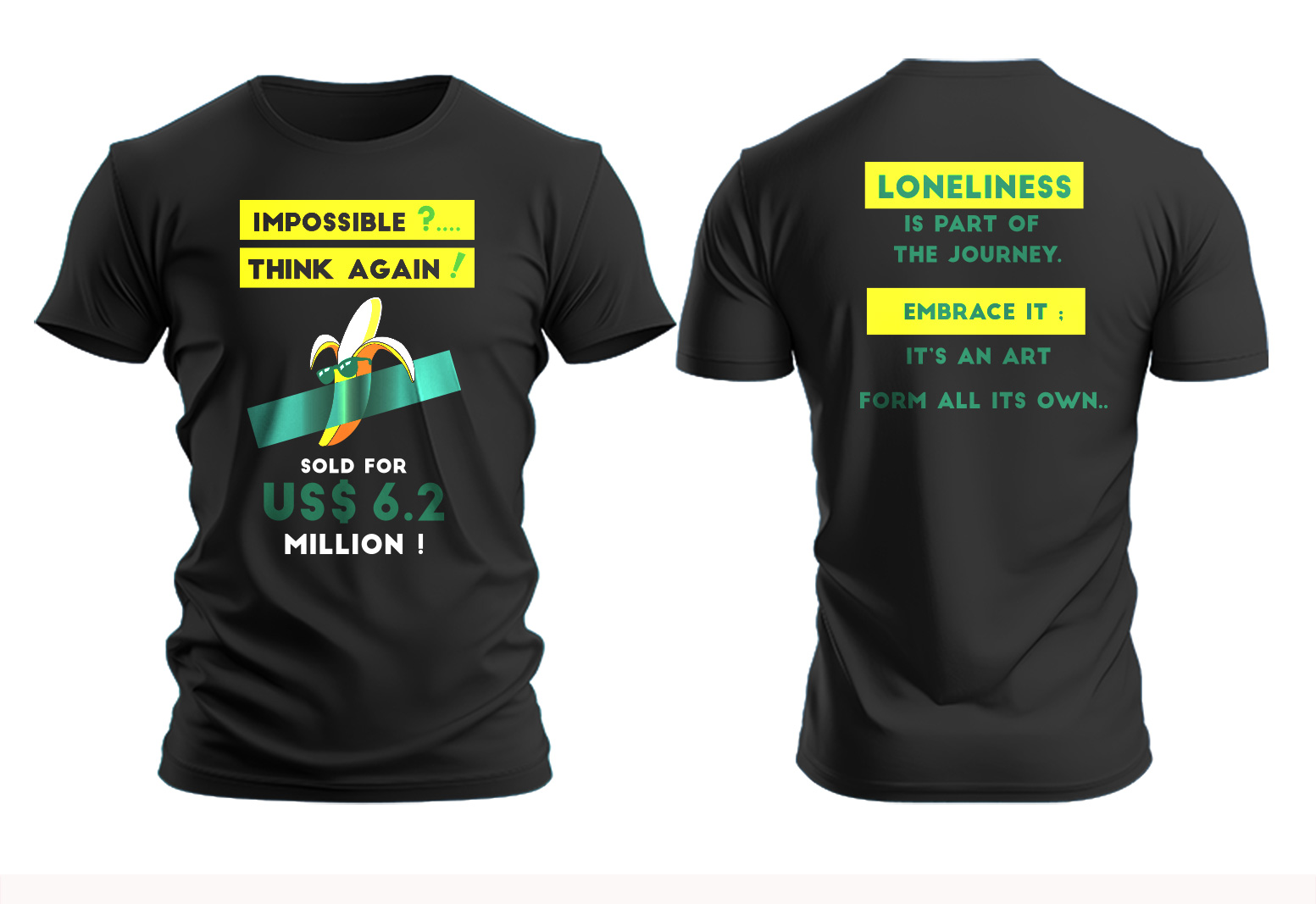 T-shirt Design by Wonderful design for UBEQMEN MIRACLES LLC | Design #35361721