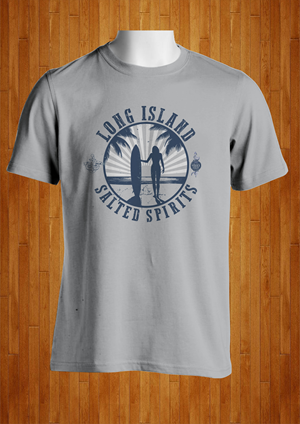 T-Shirt-Design von MangkuJiwo für Long Island salted spirits inc  | Design #35306756