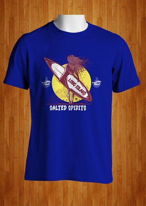 T-shirt Design by MangkuJiwo for Long Island salted spirits inc  | Design: #35308021