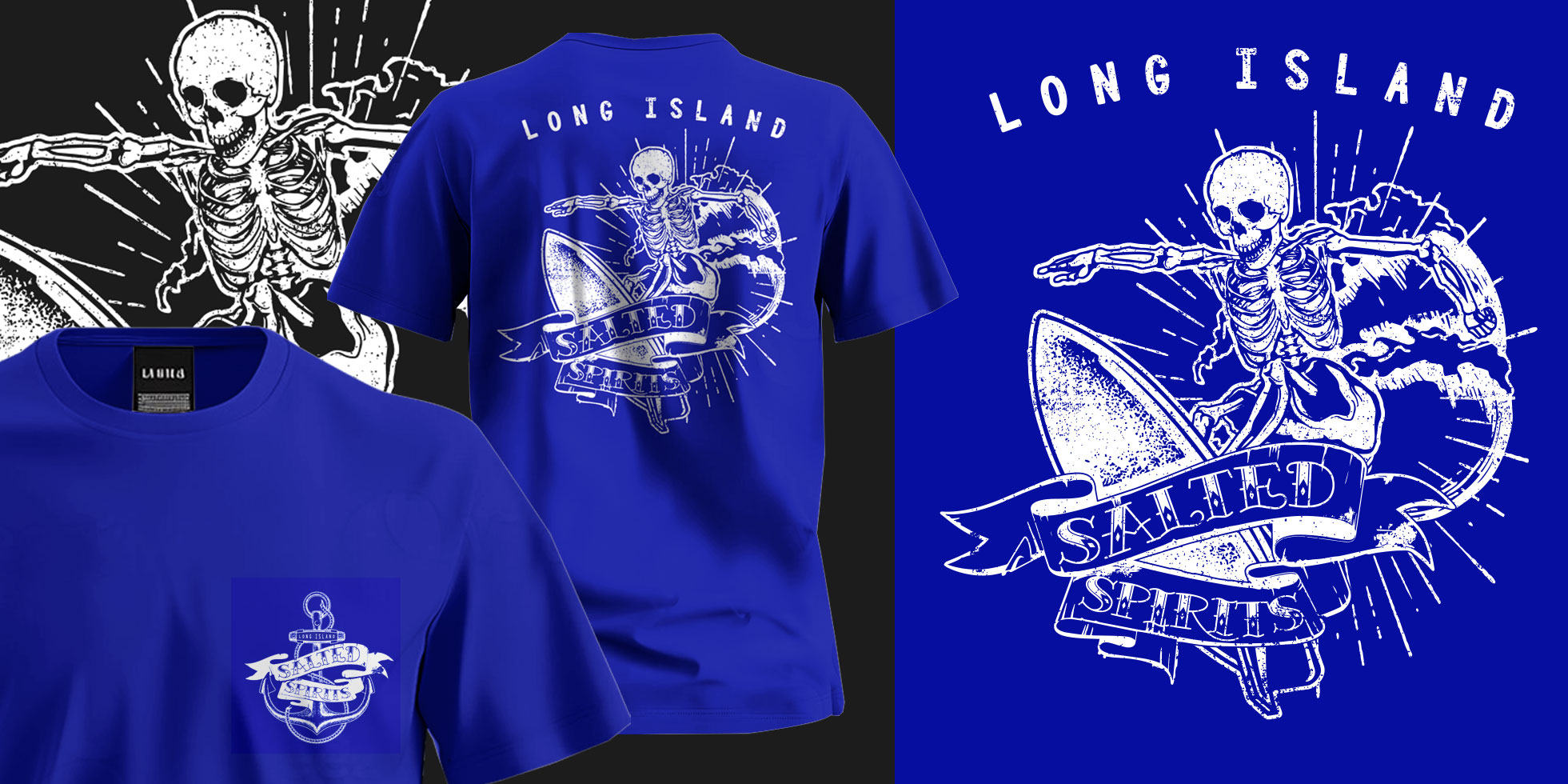 Diseño de Camiseta por dhamlee para Long Island salted spirits inc  | Diseño: #35312916