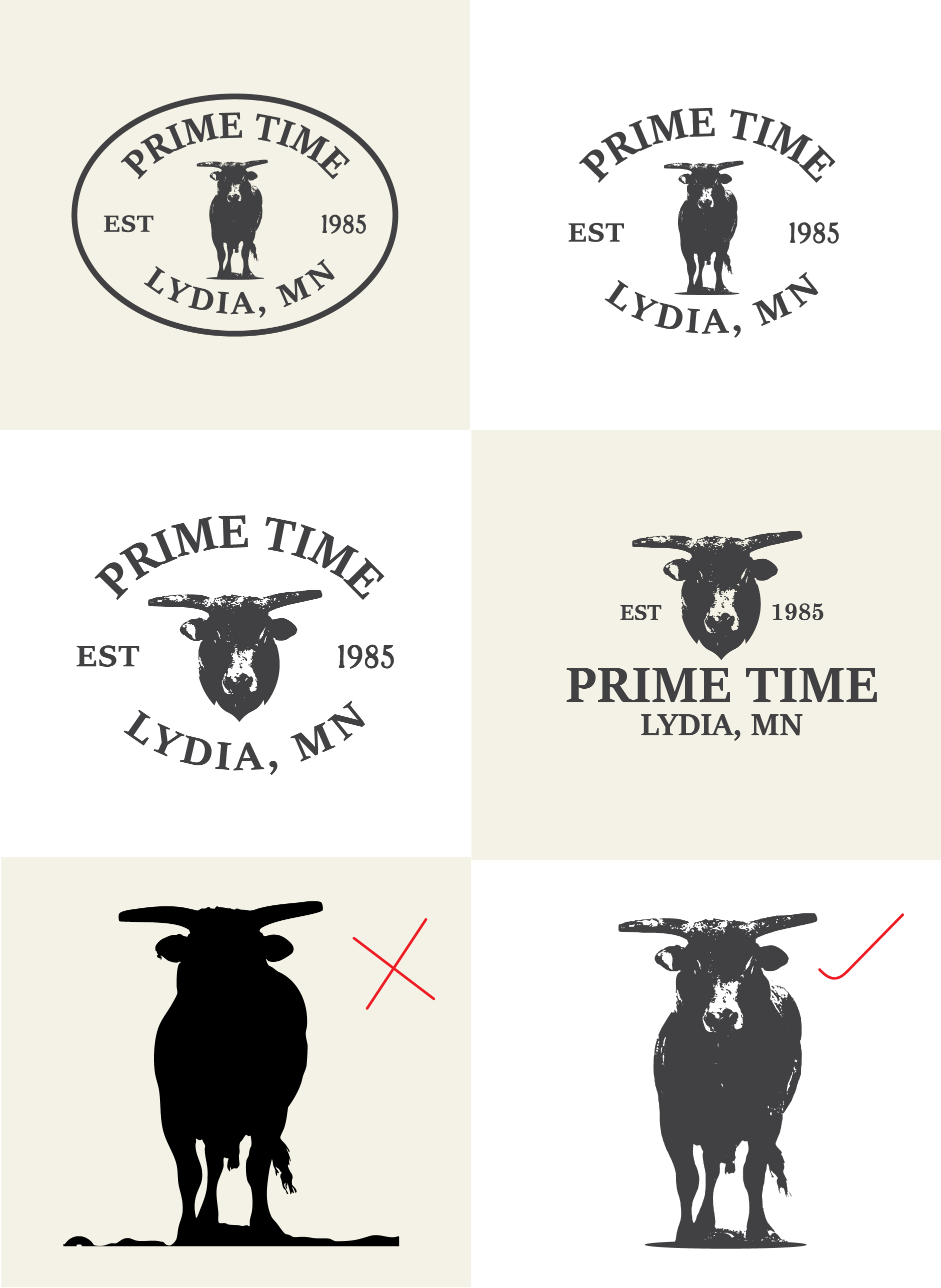 Logo Design by Karim Craft for Prime Time  | Design #35310497