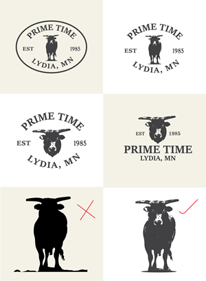 Logo Design by Karim Craft for Prime Time  | Design: #35310497