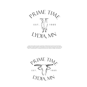 Logo Design by MasMasDesign for Prime Time  | Design: #35306991