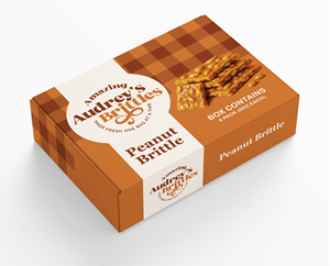 Packaging Design by SAI DESIGNS for Amazing Audrey's Brittle | Design: #35306989