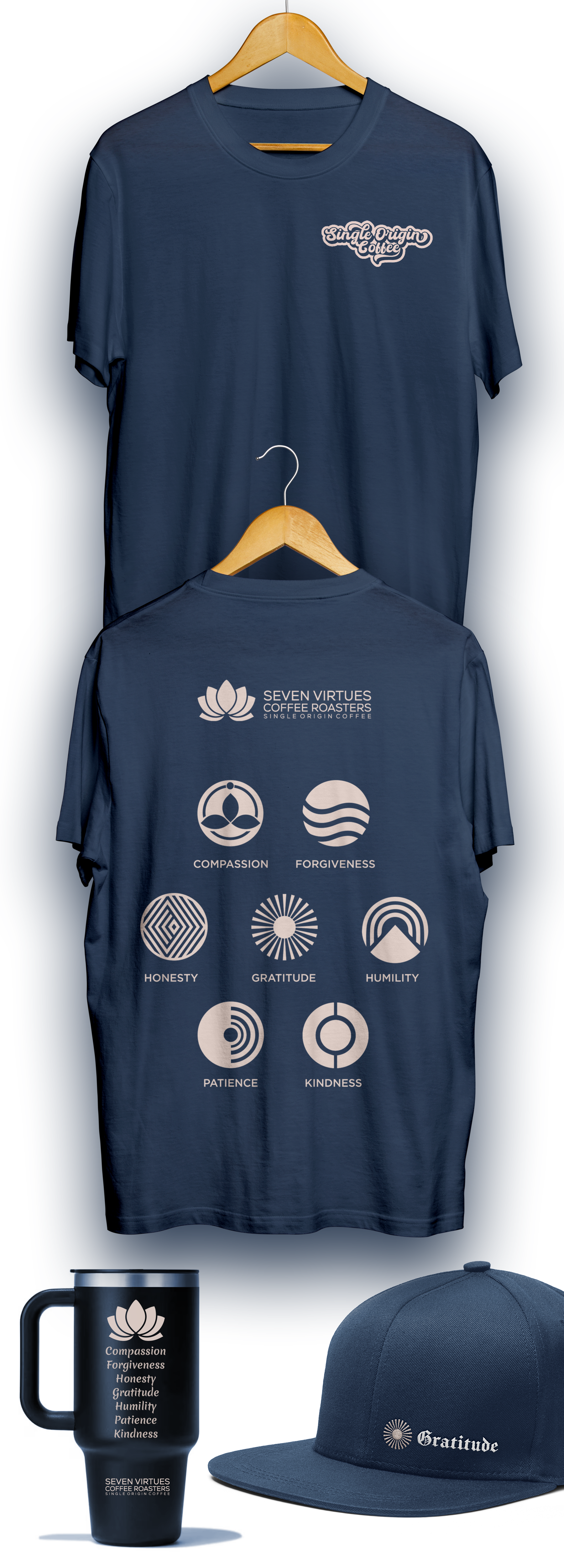 Design de Produit Promotionnel par Oleksandr Tovarkov pour Seven Virtues Coffee Roasters | Design #35315046