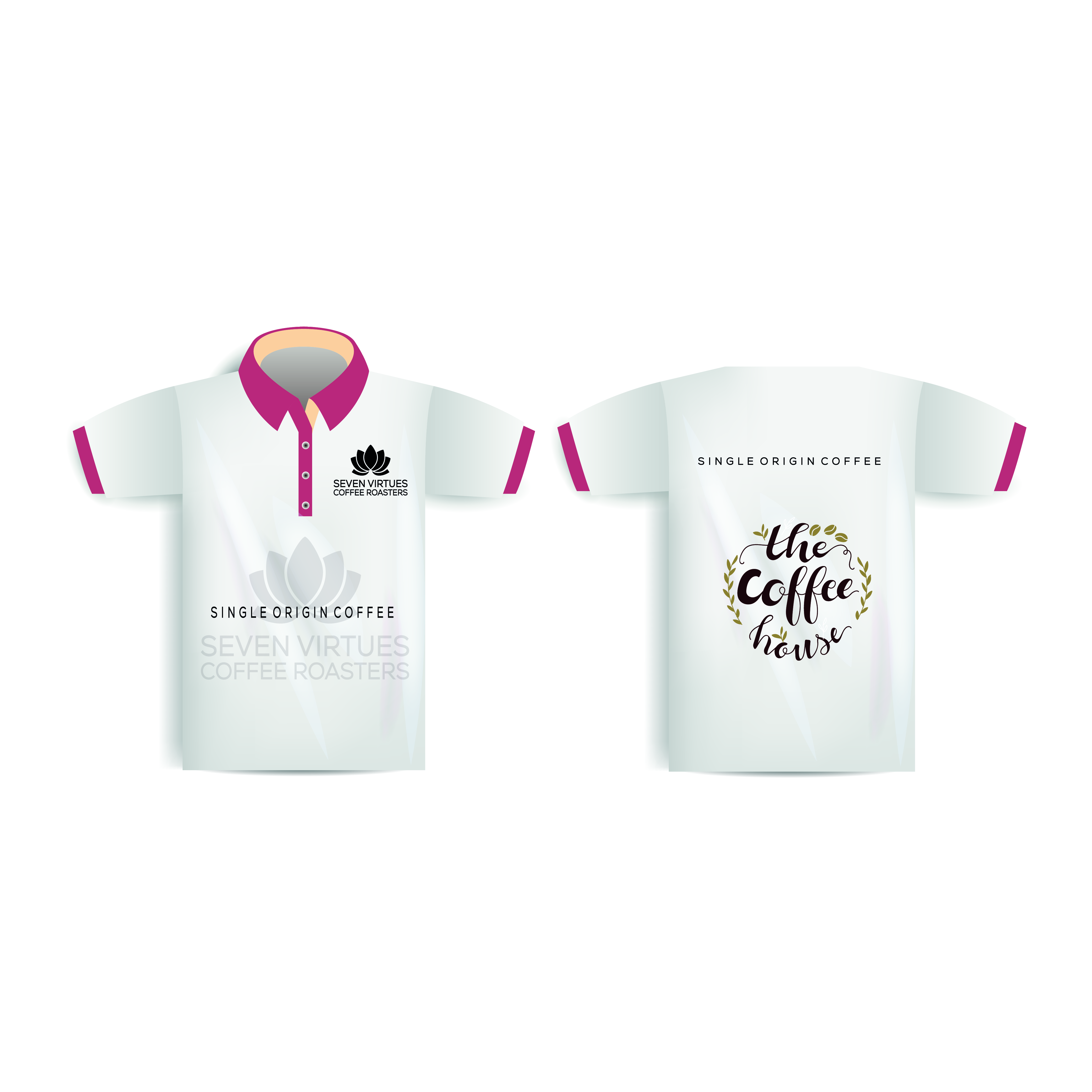 Merchandize Design by Design with Sayam for Seven Virtues Coffee Roasters | Design #35306665