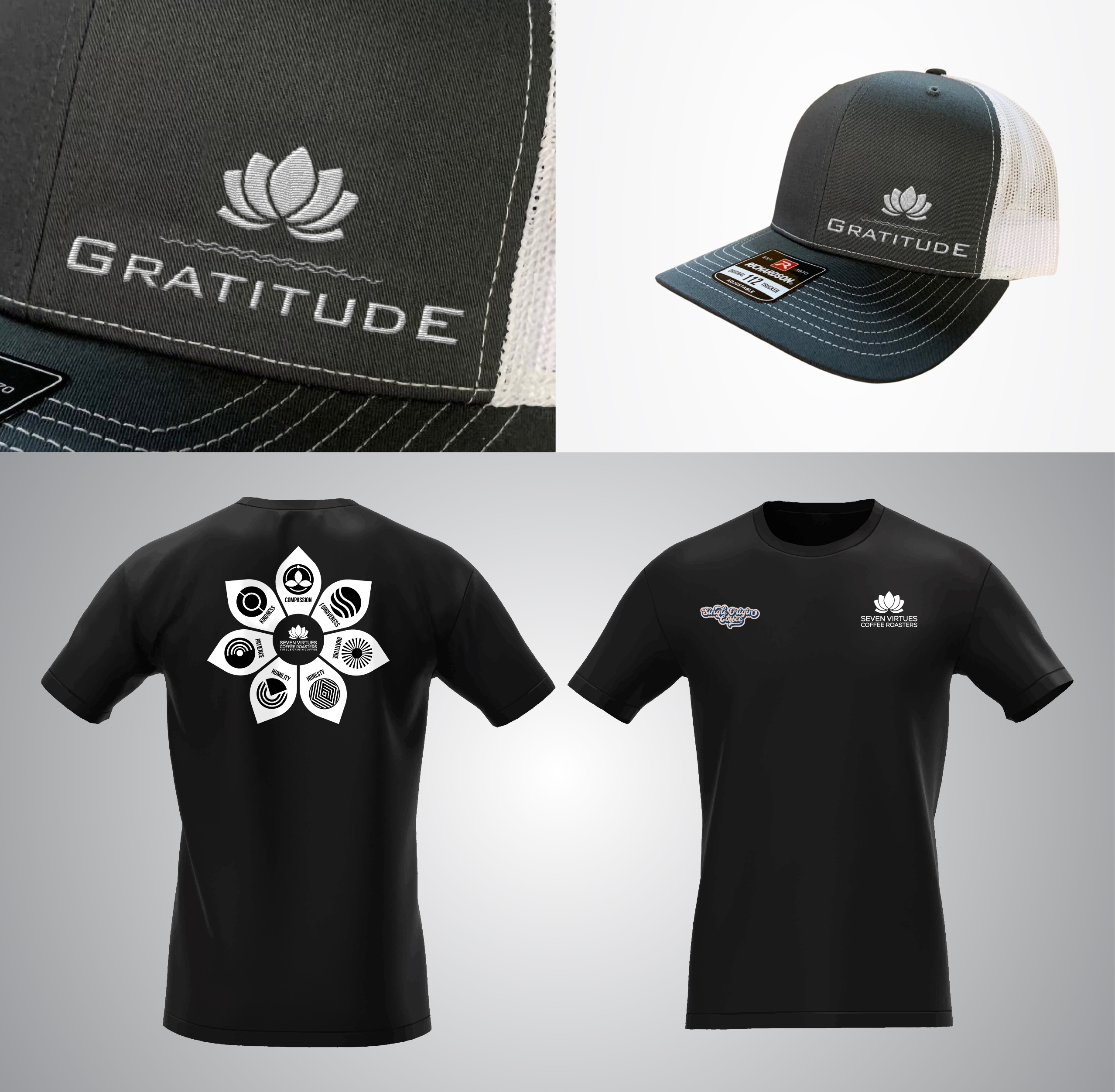 Merchandize Design by Titan Solbiz for Seven Virtues Coffee Roasters | Design #35320119