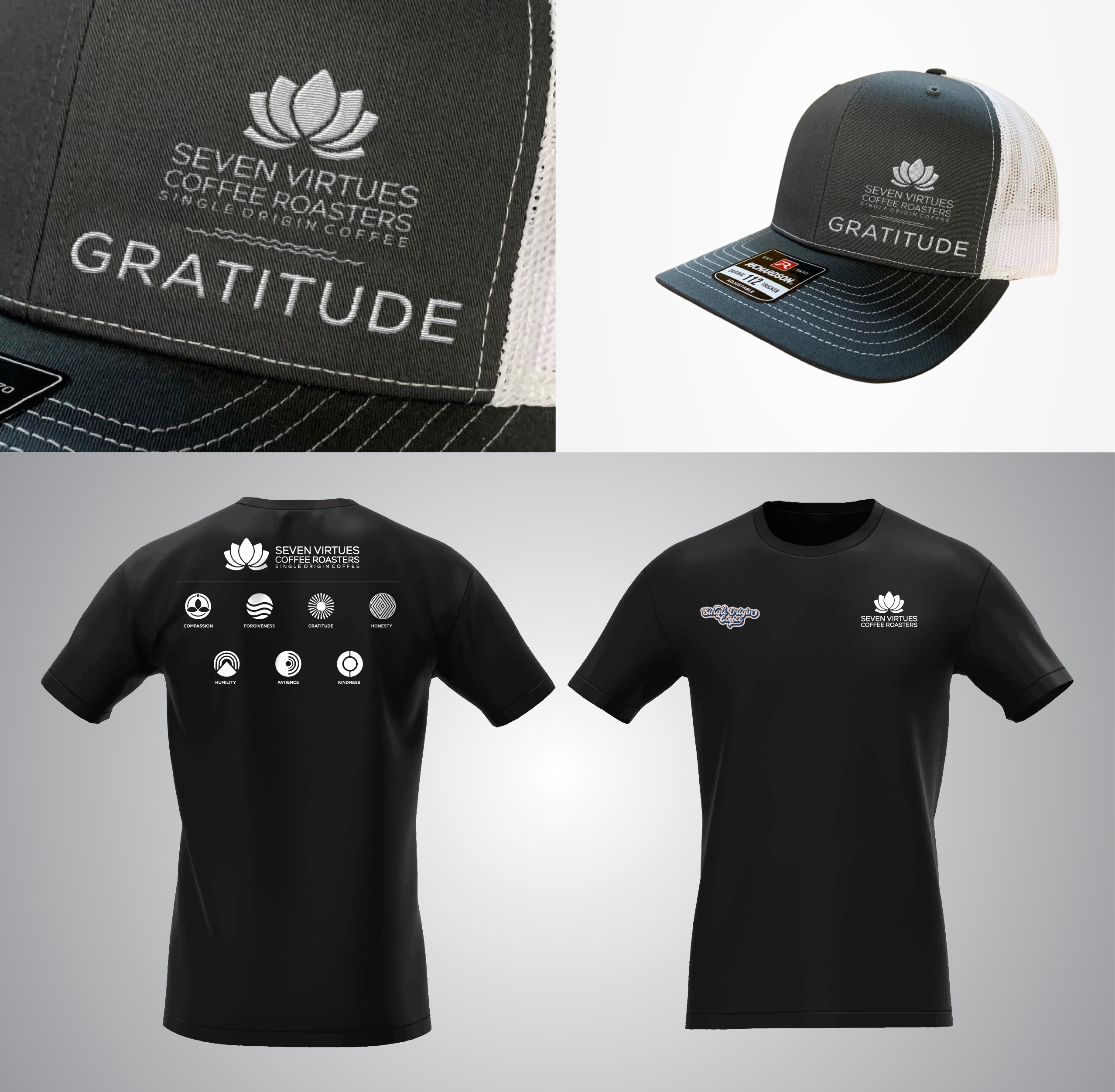 Merchandize Design by Titan Solbiz for Seven Virtues Coffee Roasters | Design #35320120