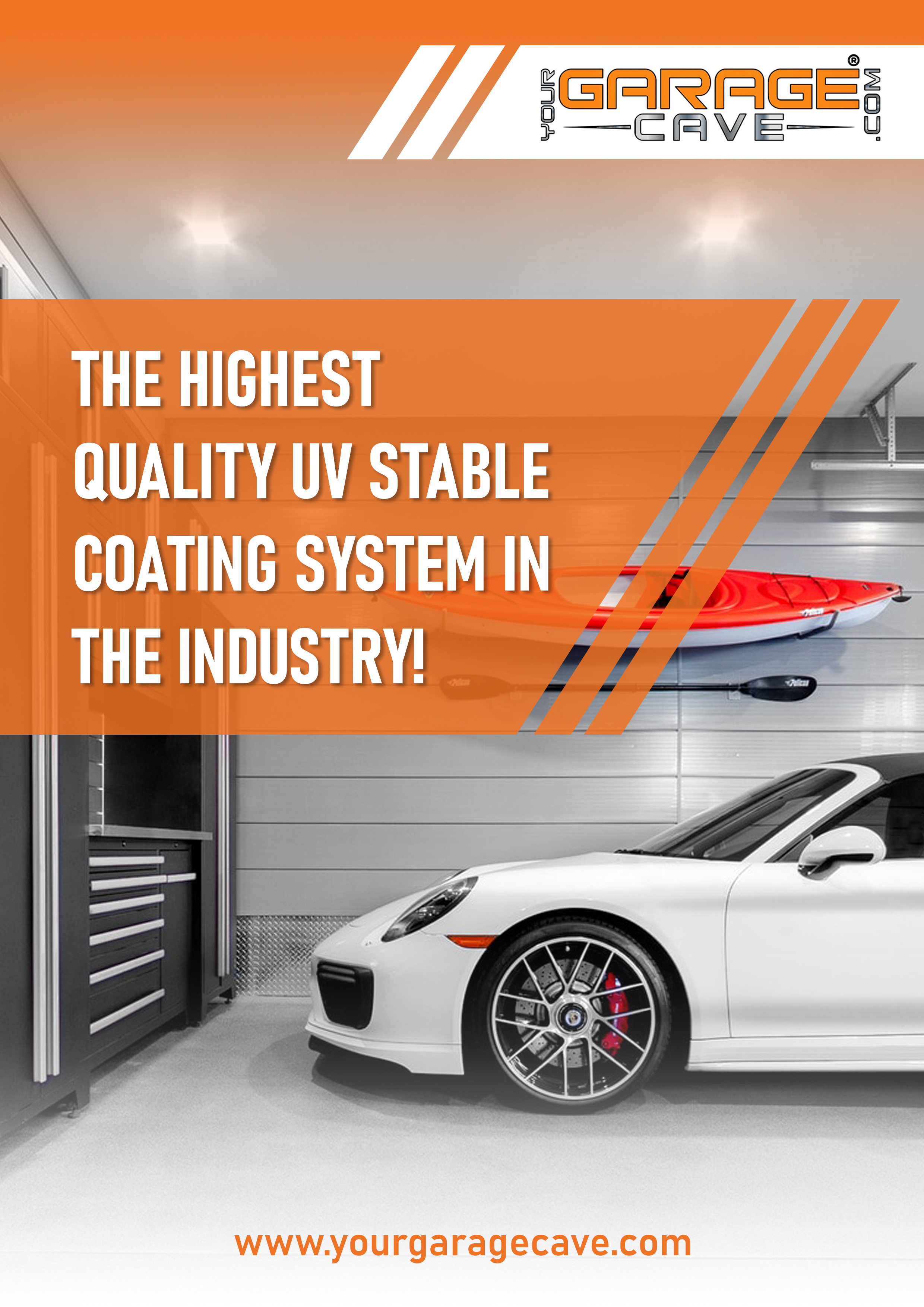 Brochure Design by Krold IT Solutions for Your Garage Cave LLC | Design #35329284