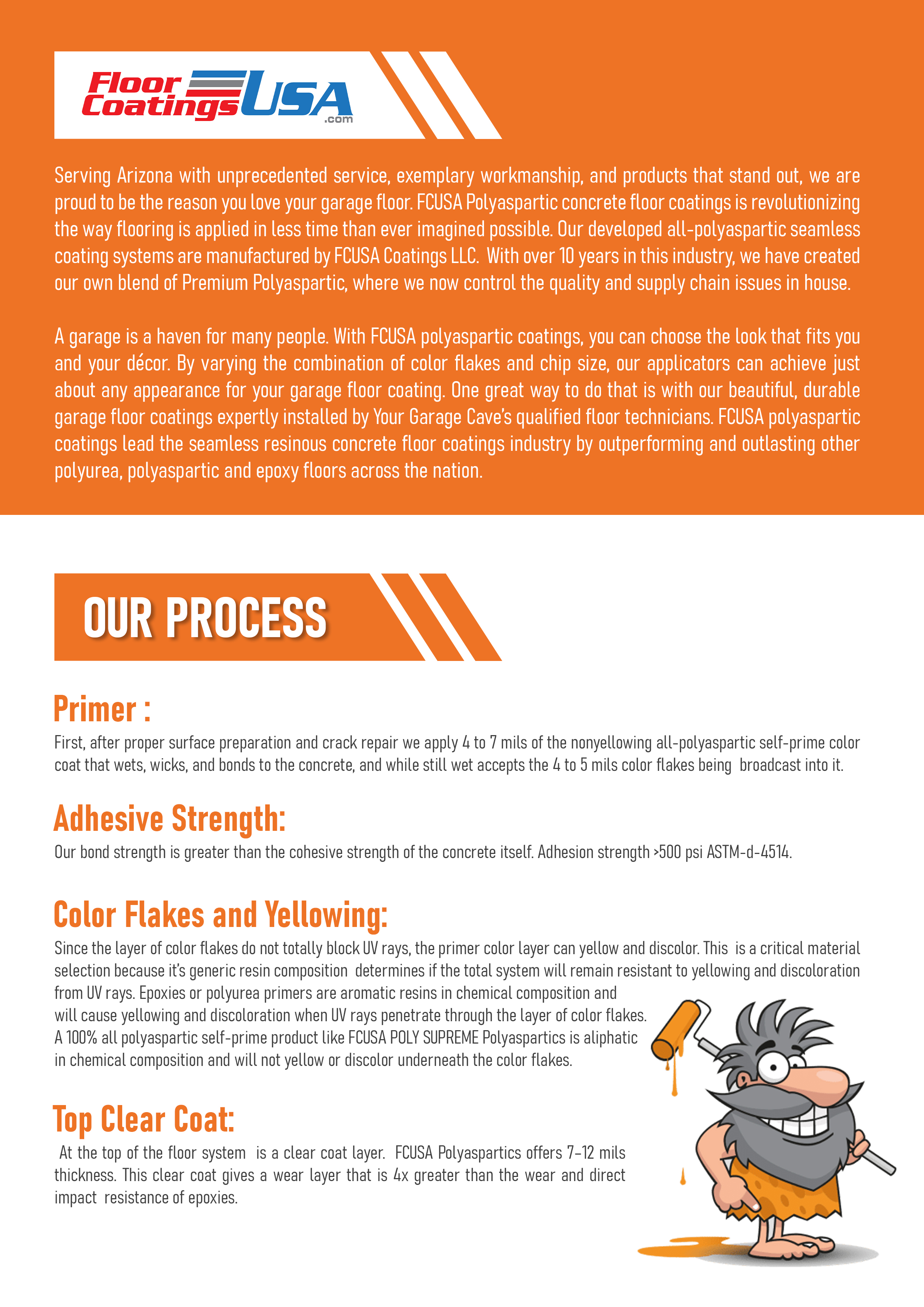 Brochure Design by Krold IT Solutions for Your Garage Cave LLC | Design #35329285