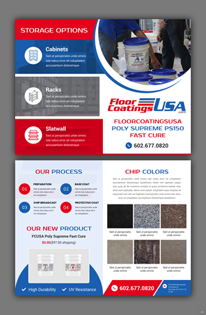 Broschüren-Design von pb für Your Garage Cave LLC | Design: #35316824