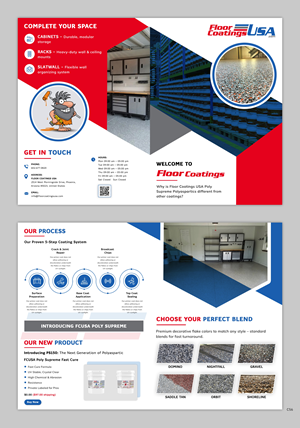 Broschüren-Design von pb für Your Garage Cave LLC | Design: #35316830